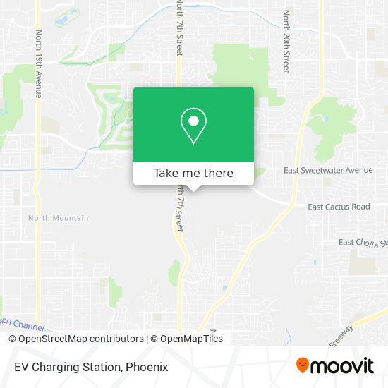 Mapa de EV Charging Station