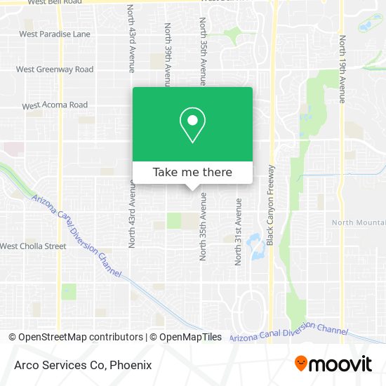 Arco Services Co map