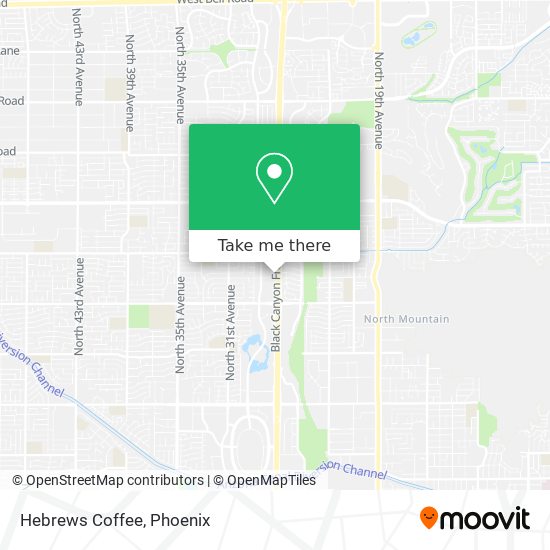 Hebrews Coffee map