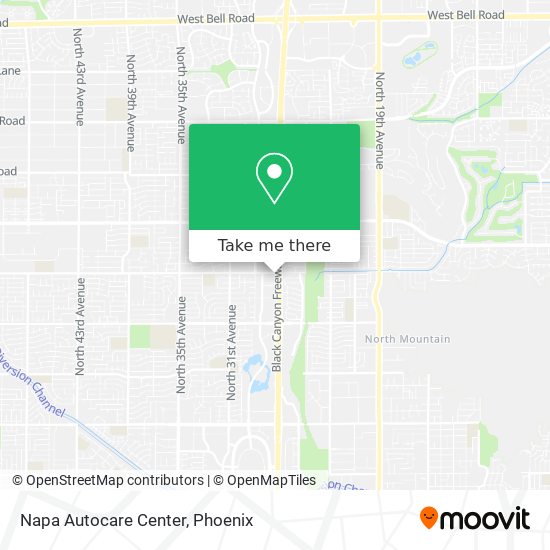 Napa Autocare Center map