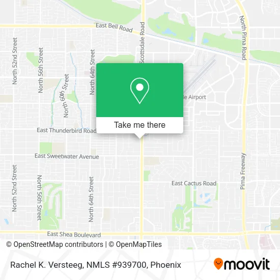 Rachel K. Versteeg, NMLS #939700 map