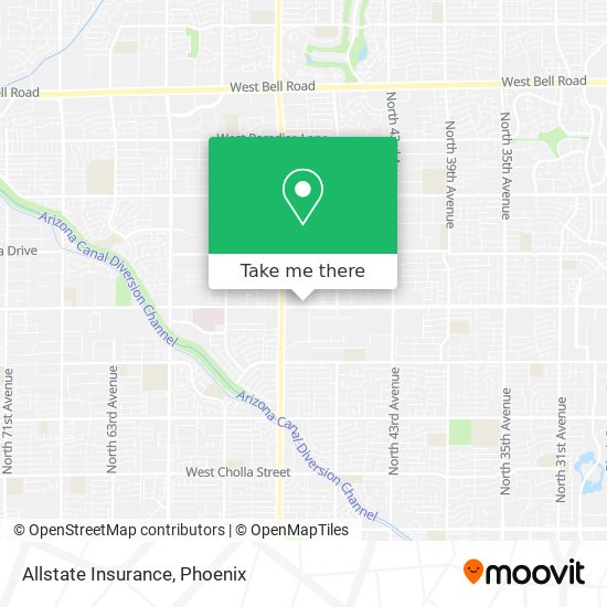 Allstate Insurance map