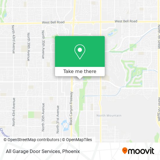 Mapa de All Garage Door Services