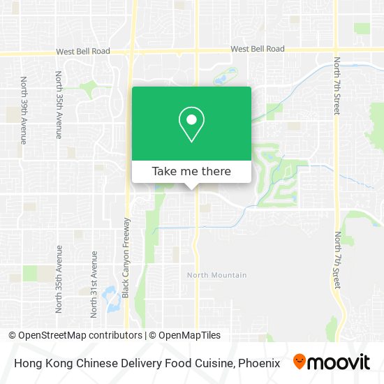 Hong Kong Chinese Delivery Food Cuisine map