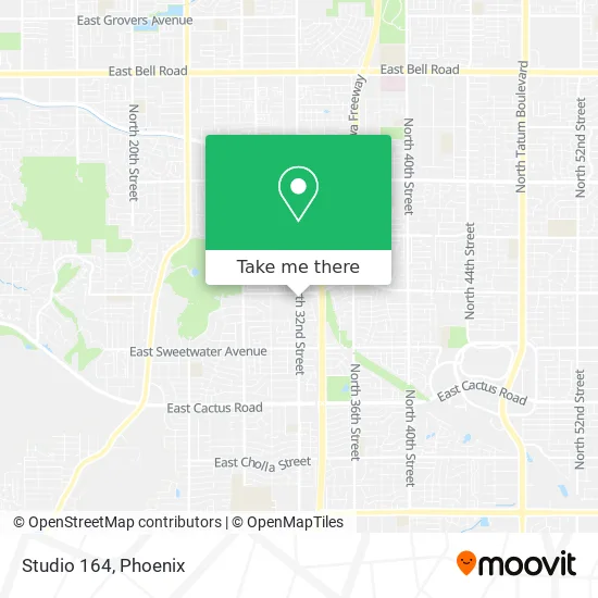 Studio 164 map