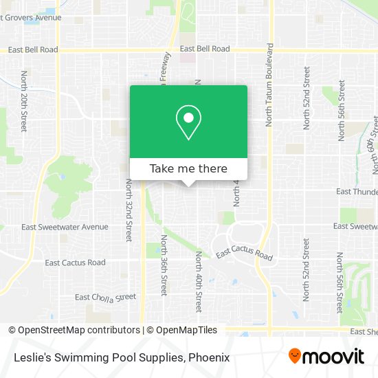 Mapa de Leslie's Swimming Pool Supplies