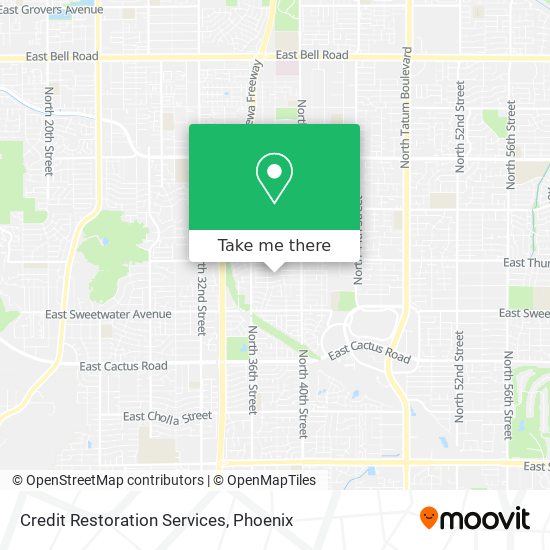 Credit Restoration Services map