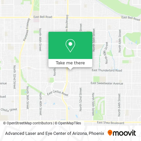 Advanced Laser and Eye Center of Arizona map