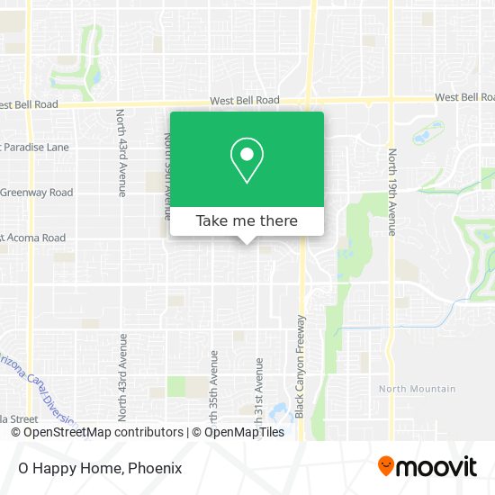 Mapa de O Happy Home
