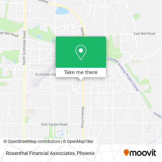 Rosenthal Financial Associates map