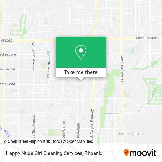 Mapa de Happy Nude Girl Cleaning Services