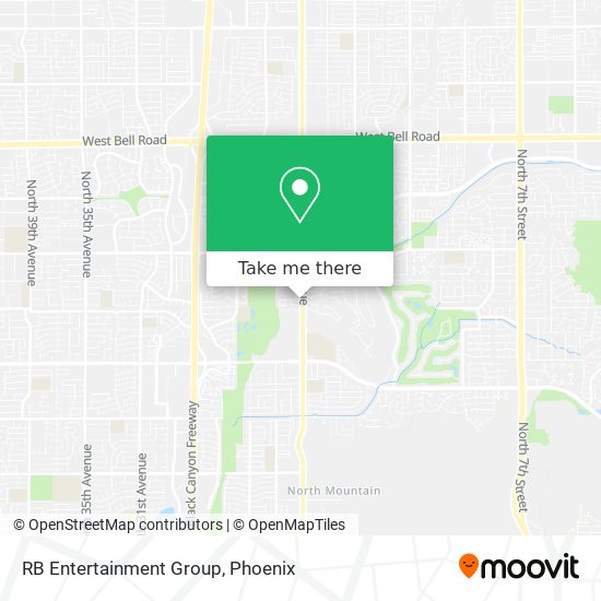 Mapa de RB Entertainment Group