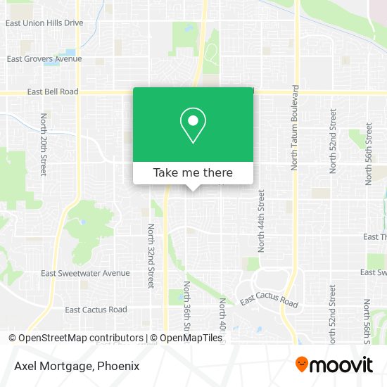Axel Mortgage map