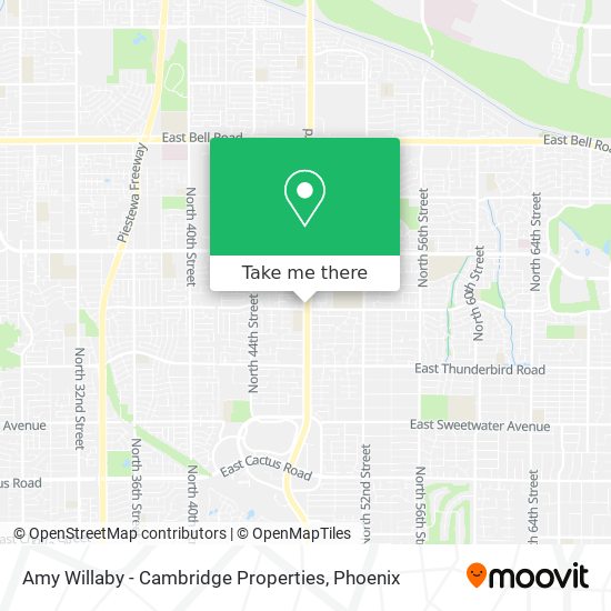 Amy Willaby - Cambridge Properties map