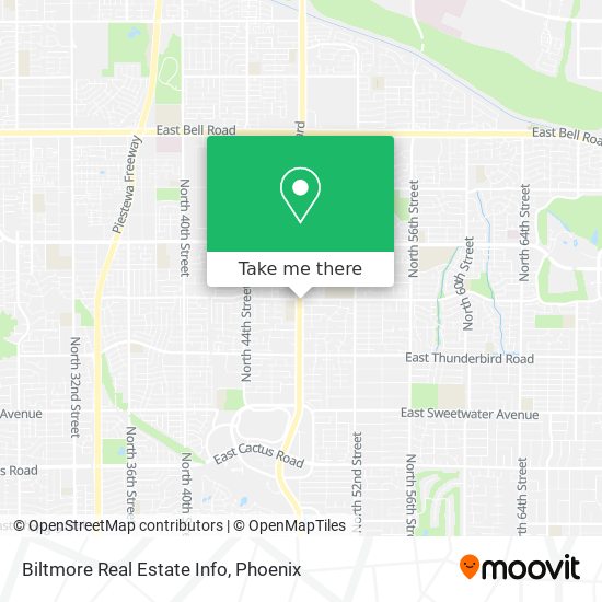 Biltmore Real Estate Info map