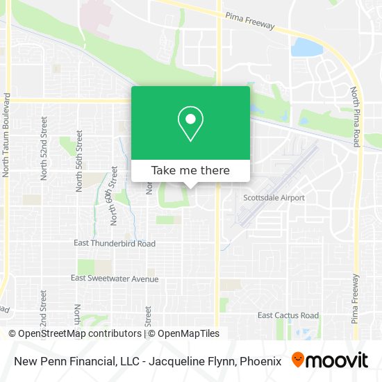 Mapa de New Penn Financial, LLC - Jacqueline Flynn