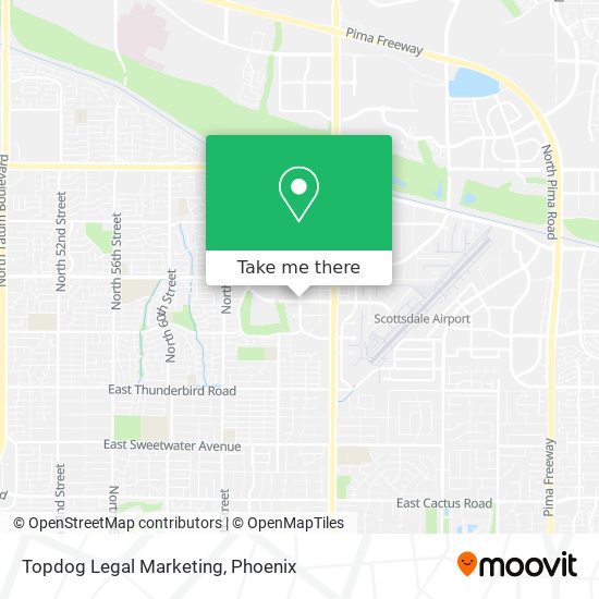 Mapa de Topdog Legal Marketing