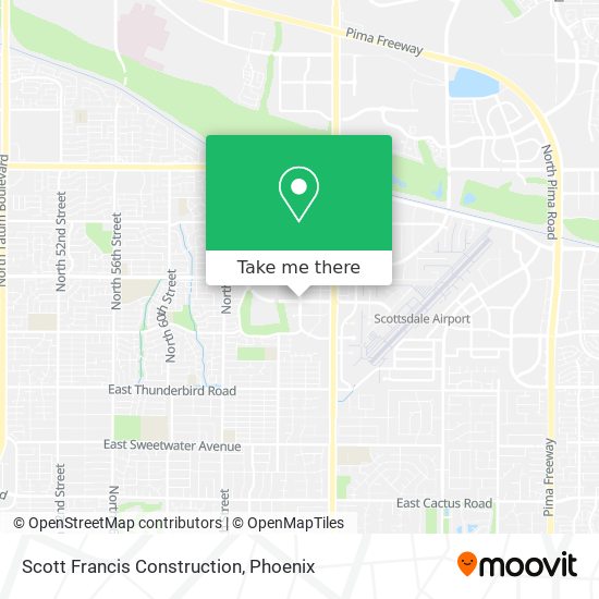 Scott Francis Construction map