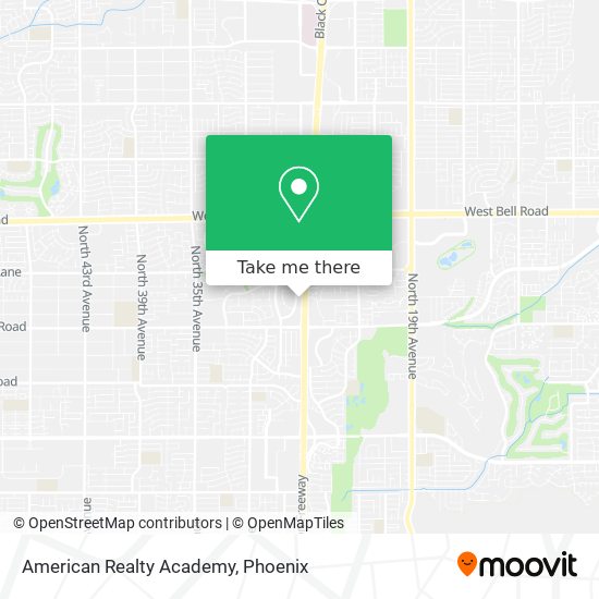 American Realty Academy map