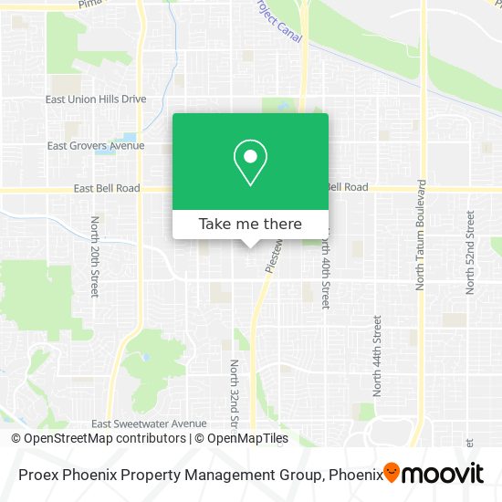 Mapa de Proex Phoenix Property Management Group