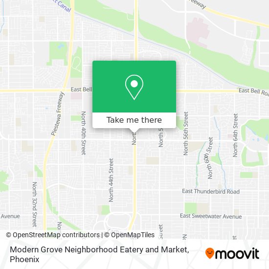 Modern Grove Neighborhood Eatery and Market map