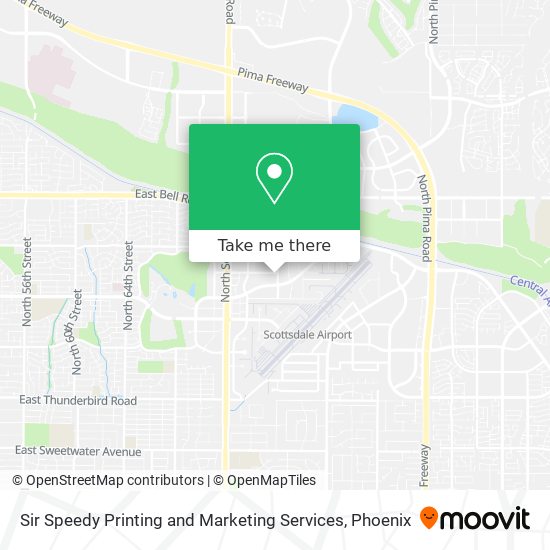 Sir Speedy Printing and Marketing Services map