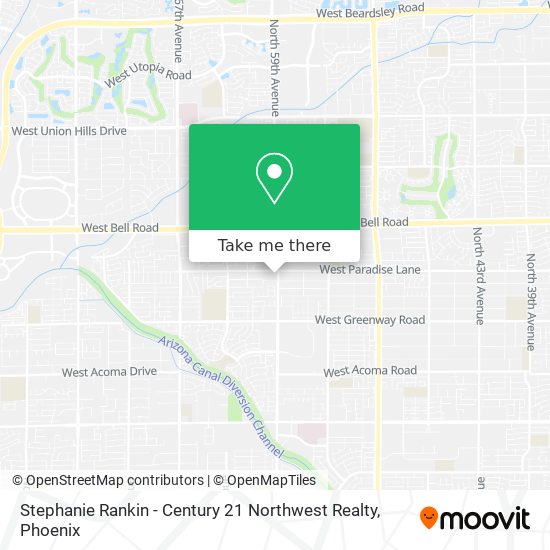 Stephanie Rankin - Century 21 Northwest Realty map