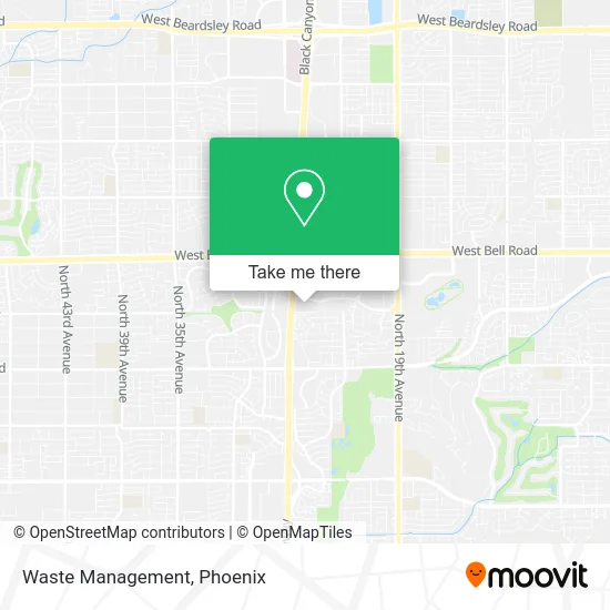 Waste Management map