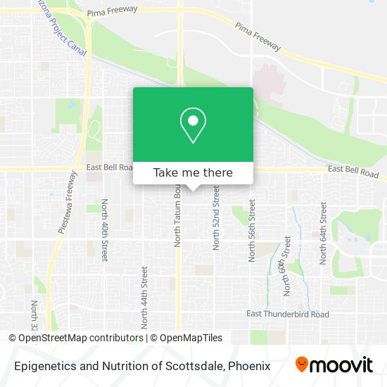 Mapa de Epigenetics and Nutrition of Scottsdale