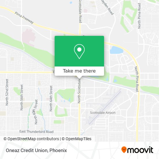 Oneaz Credit Union map