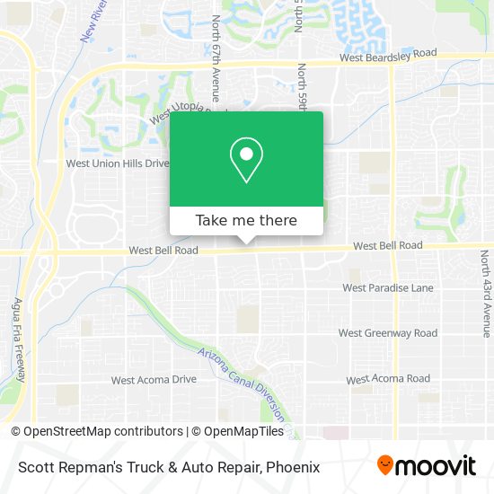 Mapa de Scott Repman's Truck & Auto Repair