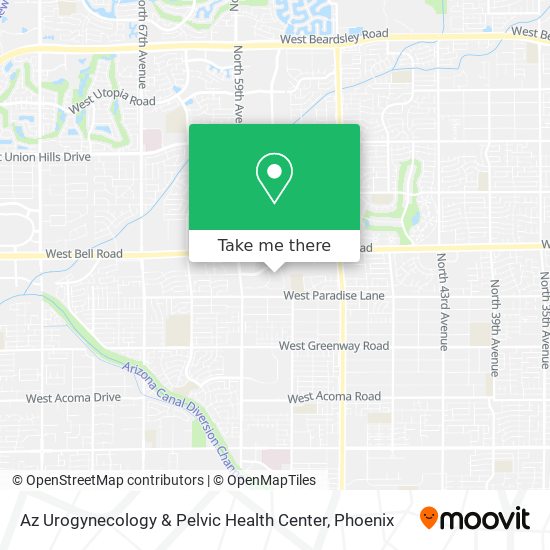 Az Urogynecology & Pelvic Health Center map