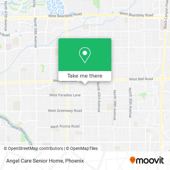 Angel Care Senior Home map