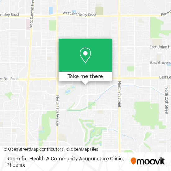 Room for Health A Community Acupuncture Clinic map