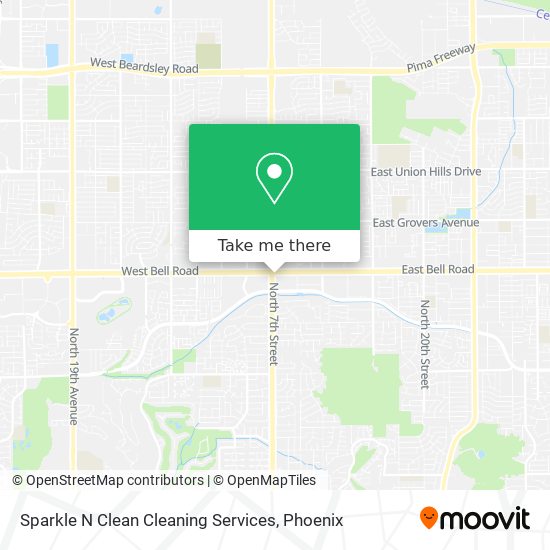 Mapa de Sparkle N Clean Cleaning Services