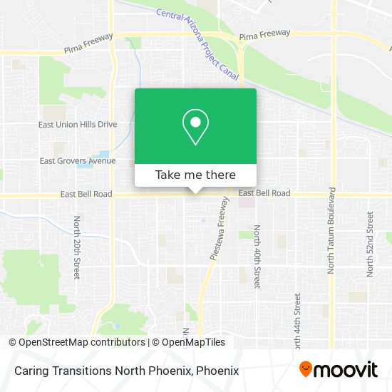 Mapa de Caring Transitions North Phoenix