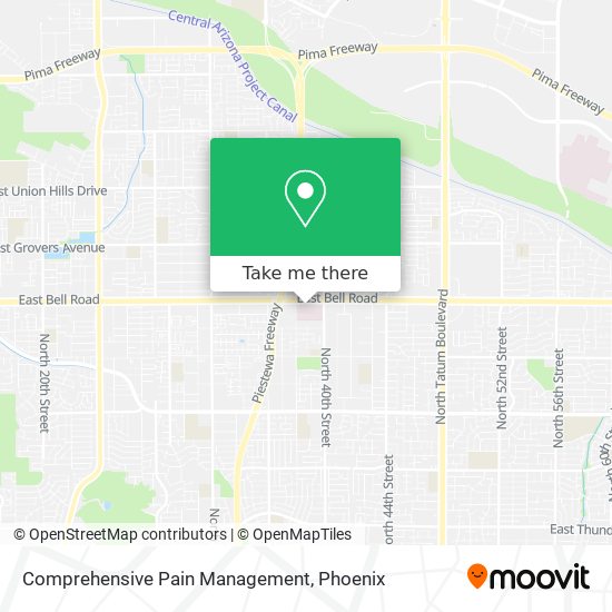 Mapa de Comprehensive Pain Management