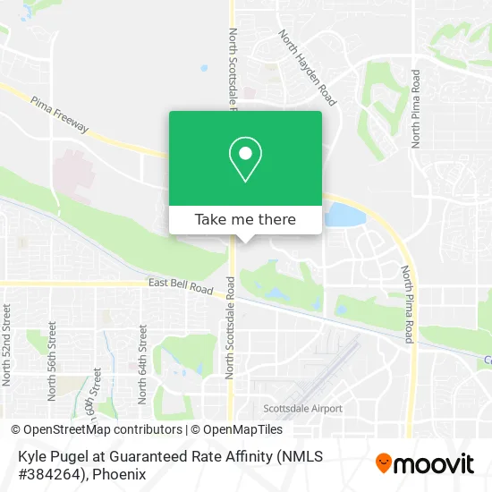 Kyle Pugel at Guaranteed Rate Affinity (NMLS #384264) map