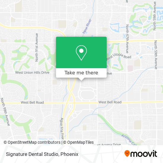 Signature Dental Studio map
