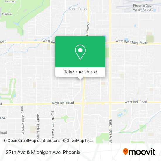 Mapa de 27th Ave & Michigan Ave
