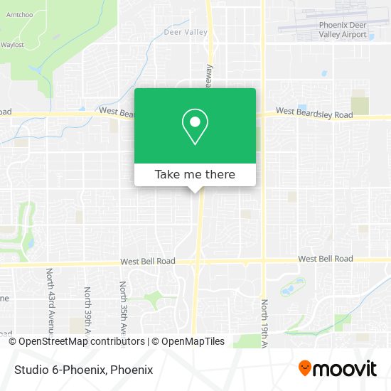 Studio 6-Phoenix map
