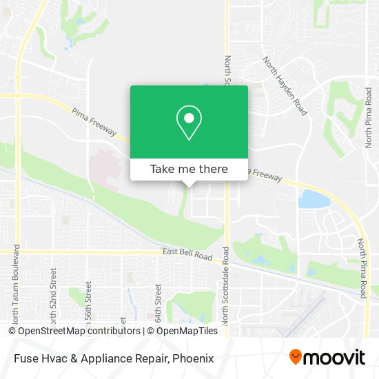 Fuse Hvac & Appliance Repair map