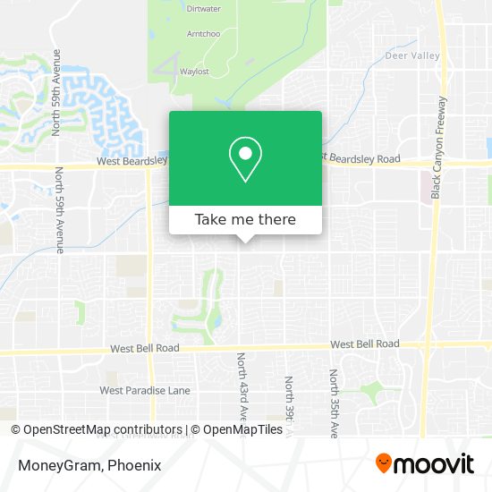 MoneyGram map