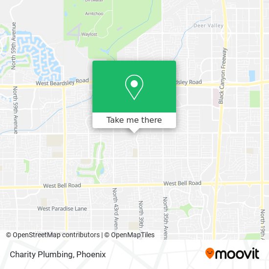 Charity Plumbing map