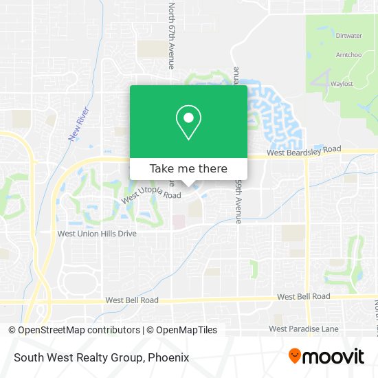 South West Realty Group map