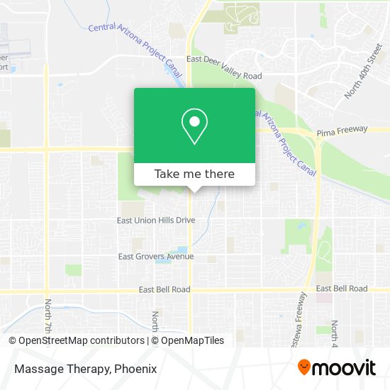 Massage Therapy map