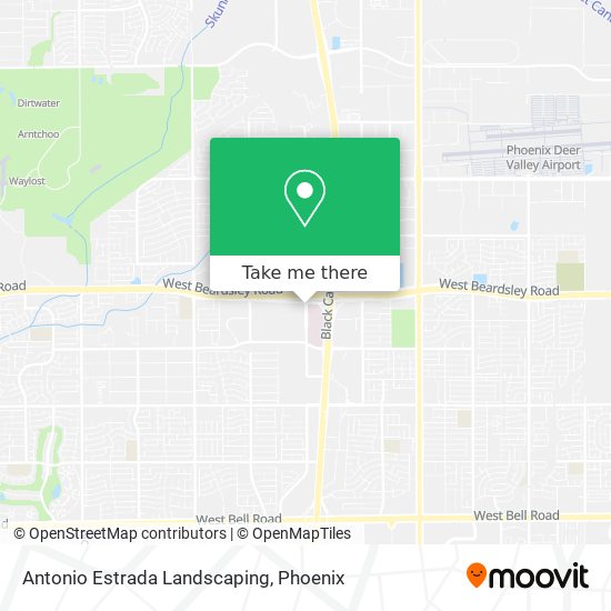 Antonio Estrada Landscaping map