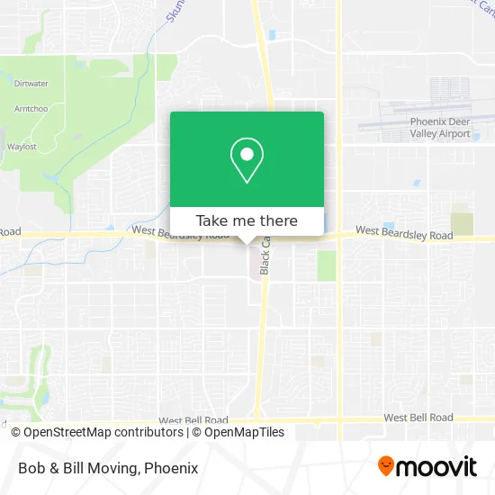 Bob & Bill Moving map