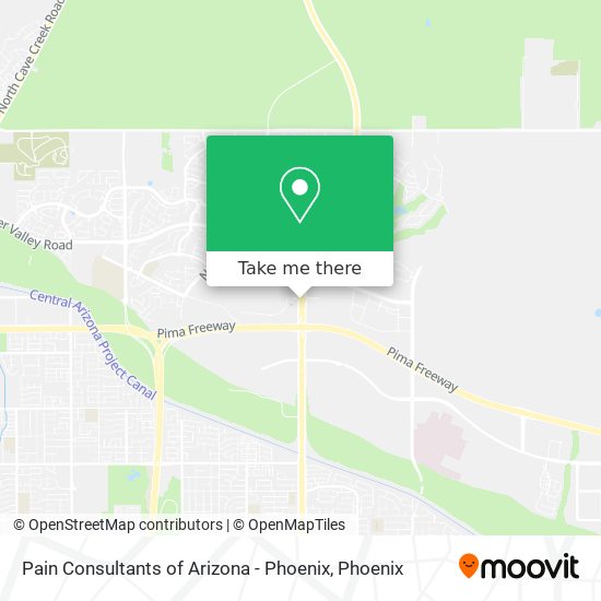 Mapa de Pain Consultants of Arizona - Phoenix