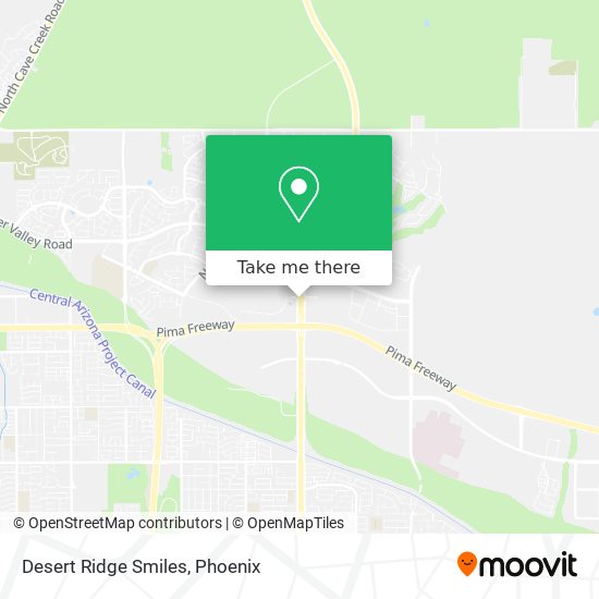 Desert Ridge Smiles map